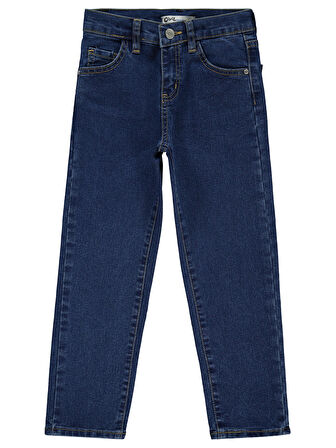 Civil Boys Erkek Çocuk Kot Pantolon 6-9 Yaş Mavi