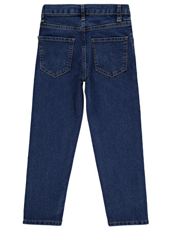 Civil Boys Erkek Çocuk Kot Pantolon 6-9 Yaş Mavi