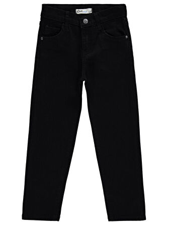 Civil Boys Erkek Çocuk Kot Pantolon 6-9 Yaş Siyah