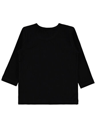 Civil Baby Kız Bebek Sweatshirt 6-18 Ay Siyah