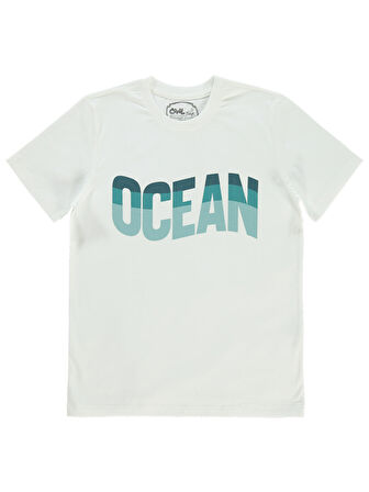 Civil Boys Erkek Çocuk Tişört 10-13 Yaş Ekru