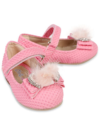 Civil Kız Çocuk Babet Ayakkabı 21-25 Numara Pembe