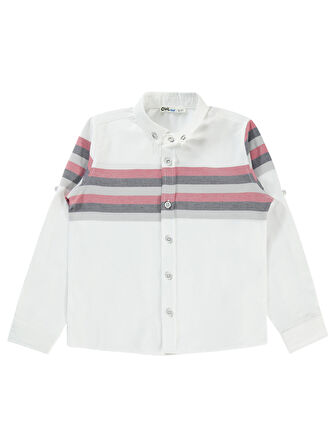 Civil Boys Erkek Çocuk Gömlek 6-9 Yaş Kırmızı