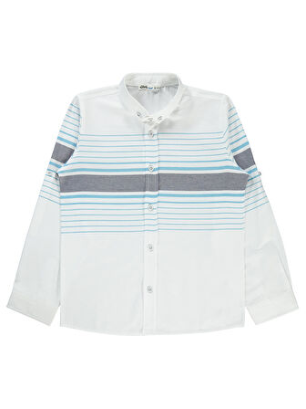 Civil Boys Erkek Çocuk Gömlek 10-13 Yaş Gri