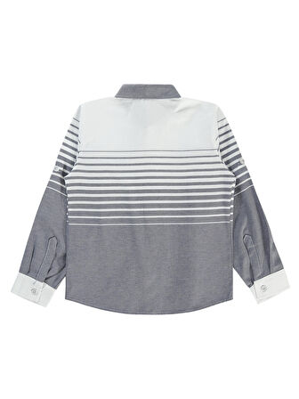 Civil Boys Erkek Çocuk Gömlek 10-13 Yaş Gri