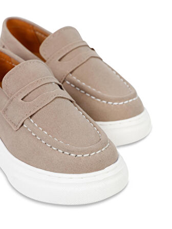 Civil Erkek Çocuk Klasik Kundura Ayakkabı 31-35 Numara Vizon