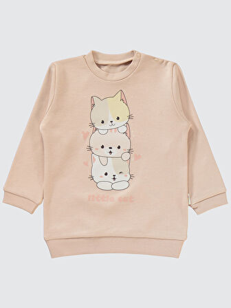 Civil Baby Kız Bebek Takım 6-18 Ay Pudra 