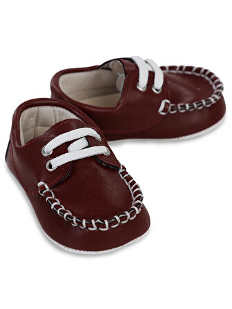 Civil Baby Erkek Bebek Patik 17-19 Numara Bordo