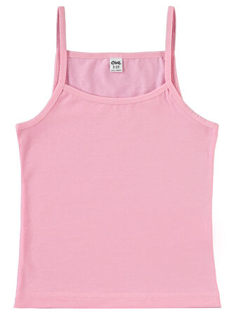 Civil Girls Kız Çocuk 2'li Atlet Set 2-10 Yaş Pembe-Mint