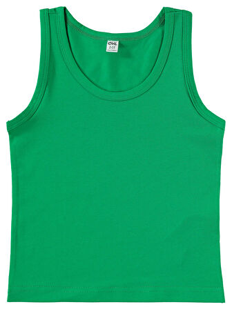 Civil Boys Erkek Çocuk 2'li Atlet Set Yeşil-Beyaz