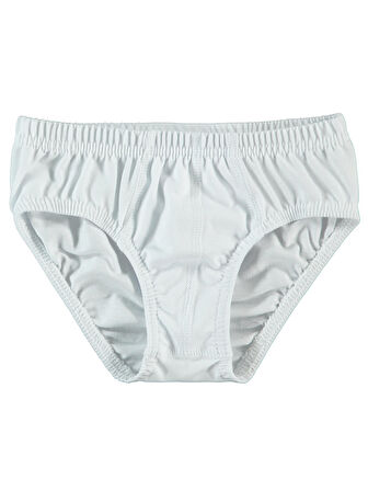 Civil Boys Erkek Çocuk 2'li Külot Set 2-10 Yaş Gri-Beyaz