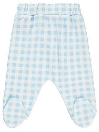 Civil Baby Erkek Bebek Patikli Tek Alt 1-6 Ay Bebe Mavi