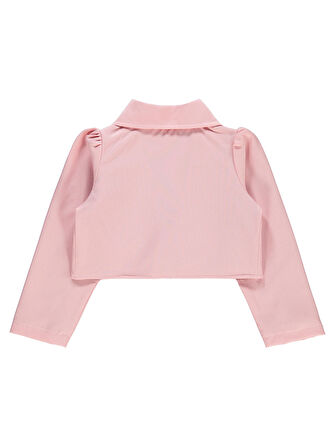 Civil Girls Kız Çocuk Bolero 6-9 Yaş Pudra