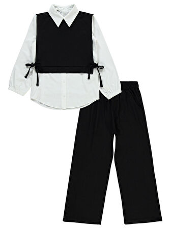 Civil Girls Kız Çocuk Takım 10-13 Yaş Siyah