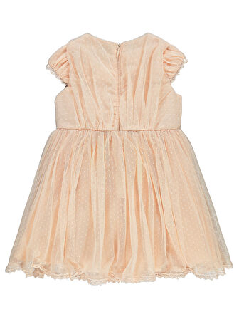 Civil Girls Kız Çocuk Elbise 2-5 Yaş Somon