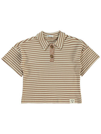 Civil Boys Erkek Çocuk Tişört 2-5 Yaş Kahverengi