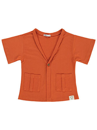 Civil Boys Erkek Çocuk Hırka 2-5 Yaş Oranj