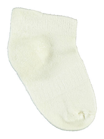 Civil Baby Erkek Bebek 3'lü Çorap 6-18 Ay Ekru