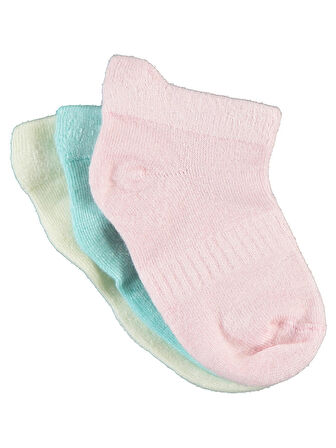 Civil Baby Erkek Bebek 3'lü Çorap 6-18 Ay Ekru