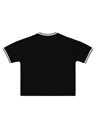 Civil Girls Kız Çocuk Tişört 10-13 Yaş Siyah