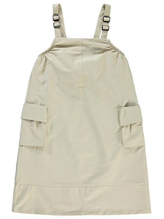 Civil Girls Kız Çocuk Elbise 10-13 Yaş Bej