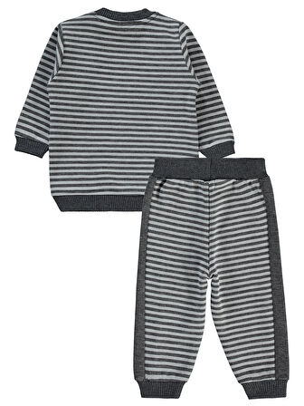 Civil Baby Kız Bebek Takım 6-18 Ay Antrasit 