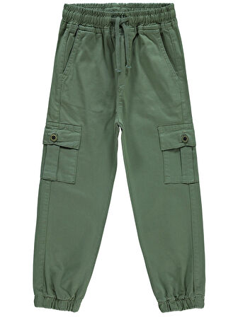 Civil Girls Kız Çocuk Pantolon 6-9 Yaş Haki