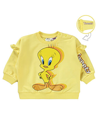 Tweety Kız Bebek Takım 6-18 Ay Sarı