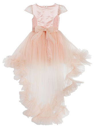 Civil Girls Kız Çocuk Abiye 6-14 Yaş Pudra