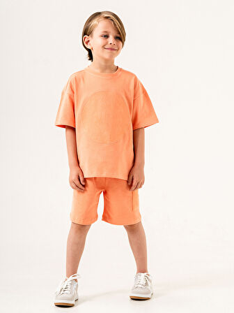 Civil Çocuk Tişört 3-9 Yaş Şeftali