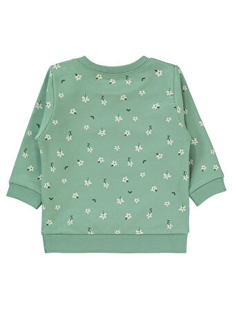 Civil Baby Kız Bebek Sweatshirt 6-18 Ay Yeşil