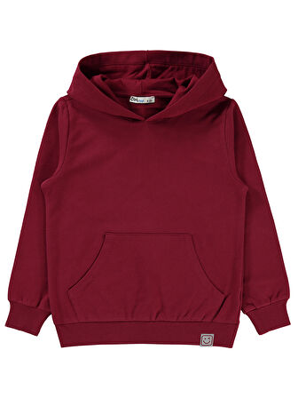 Civil Boys Erkek Çocuk Sweatshirt 6-9 Yaş Bordo 