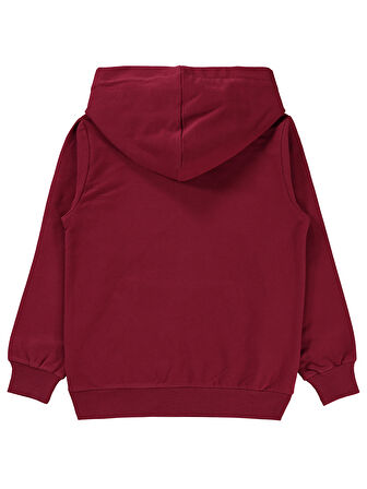 Civil Boys Erkek Çocuk Sweatshirt 6-9 Yaş Bordo 