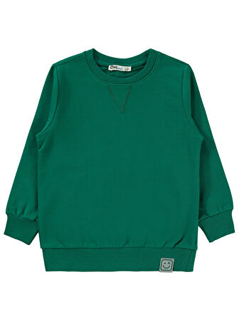 Civil Boys Erkek Çocuk Sweatshirt 2-5 Yaş Çam Yeşili 