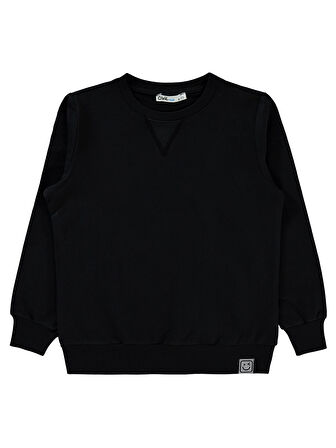 Civil Boys Erkek Çocuk Sweatshirt 10-13 Yaş Siyah