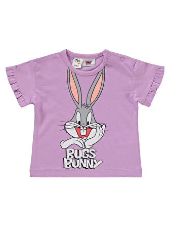 Bugs Bunny Kız Bebek Takım 6-18 Ay Lila