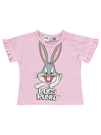 Bugs Bunny Kız Bebek Takım 6-18 Ay Pembe