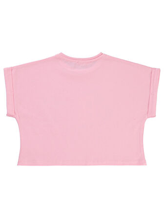 Civil Girls Kız Çocuk Tişört 6-9 Yaş Şeker Pembesi