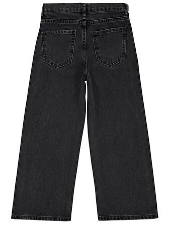 Civil Girls Kız Çocuk Pantolon 6-9 Yaş Füme 