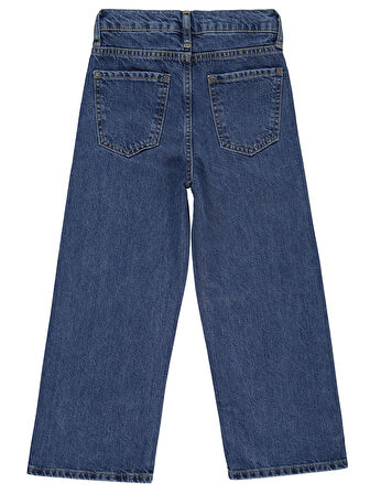 Civil Girls Kız Çocuk Pantolon 6-9 Yaş Mavi 