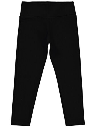 Civil Girls Kız Çocuk Tayt 10-13 Yaş Siyah