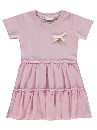 Civil Girls Kız Çocuk Elbise 2-5 Yaş Lila