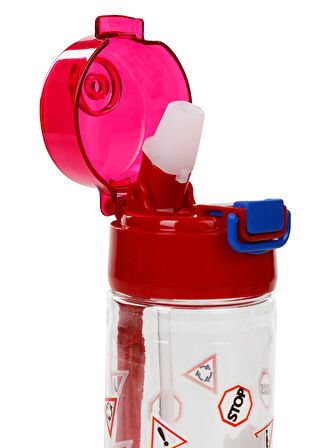Düt Düt Solo Pipetli Matara 500 ml Kırmızı