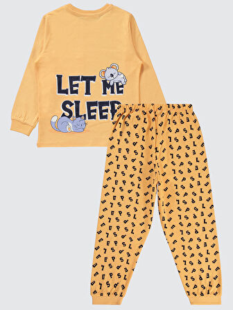 Civil Girls Kız Çocuk Pijama Takımı 6-9 Yaş Yumuşak Şeftali