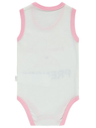 Civil Baby Kız Bebek Çıtçıtlı Badi 1-36 Ay Pembe