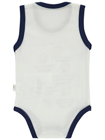 Civil Baby Bebek Çıtçıtlı Badi 1-36 Ay Lacivert