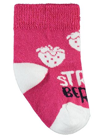 Civil Baby Kız Bebek Çorap Set 0-12 Ay Narçiçeği