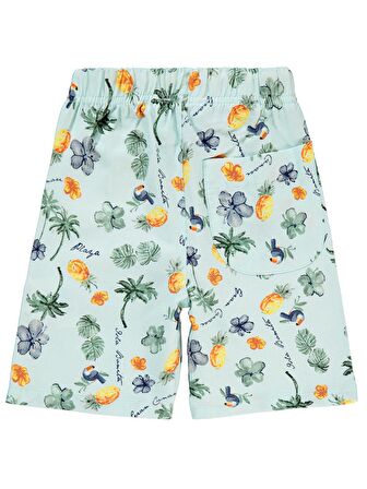 Civil Boys Erkek Çocuk Şort 6-9 Yaş Mint 