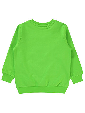 Civil Boys Erkek Çocuk Sweatshirt 2-5 Yaş Limon Yeşili