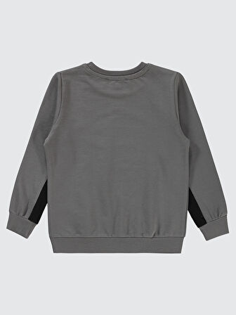 Civil Boys Erkek Çocuk Sweatshirt 2-5 Yaş Antrasit